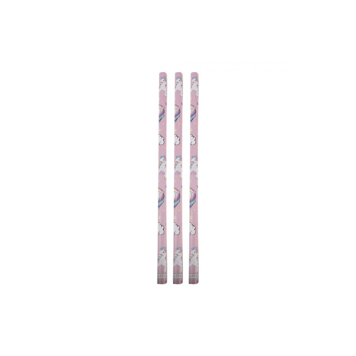 Clayre eef inpakpapier eenhoorn 50x75 cm 3 rollen roze