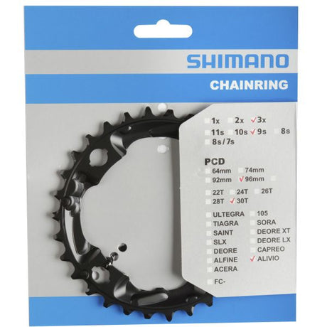 Shimano -Kette Top Alivio 96mm FCN4000 30T