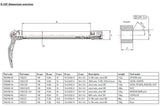 SrsUntour Suntour Staftas Q-Loc 15 100mm 15qlc2 CR-MO FKA069-05