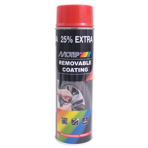 Motip Sprayplast - Hochglanz Rot (500 ml Spraydose)