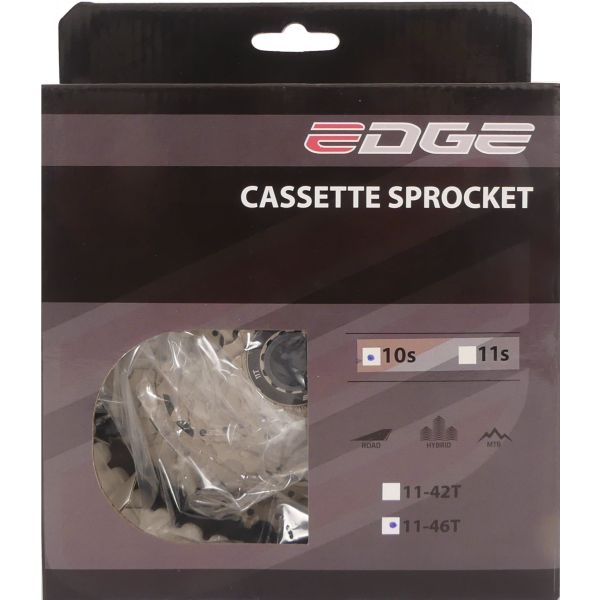 Kantenkassette 10 Speed CS-M6010 11-46T-OLVER Schwarz