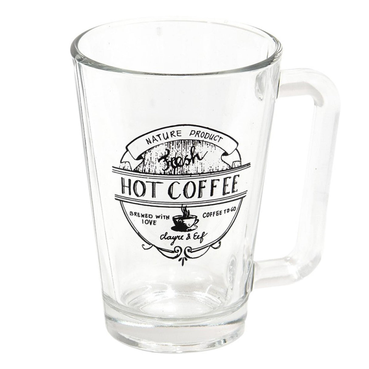 Clayre Eef Kaffee-Tee-Glas 250 ml