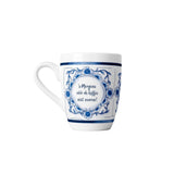 Paperdreams delfts blauwe mok - niet zeuren - keramiek 440ml