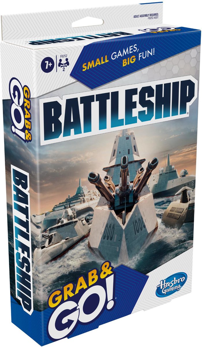 Hasbro Gaming Seeschlacht-Reisespiel