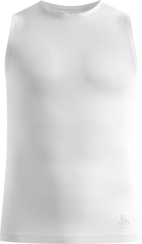 Odlo Performance X-Light Base Layer Singlet mit Rundhalsausschnitt – Herren – Weiß – XL