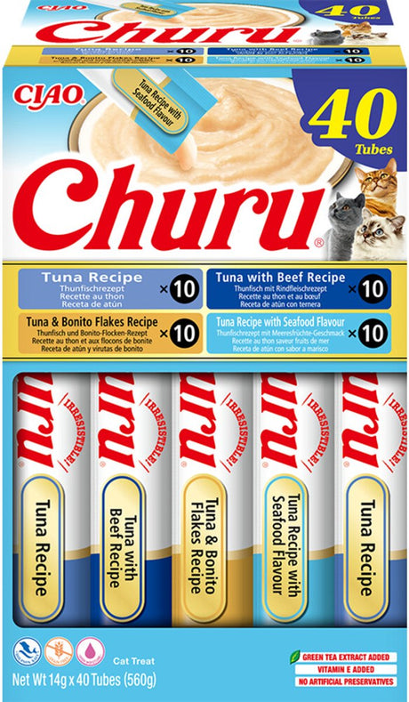 Ciao Churu Katzenpüree Thunfisch 40x14 gr