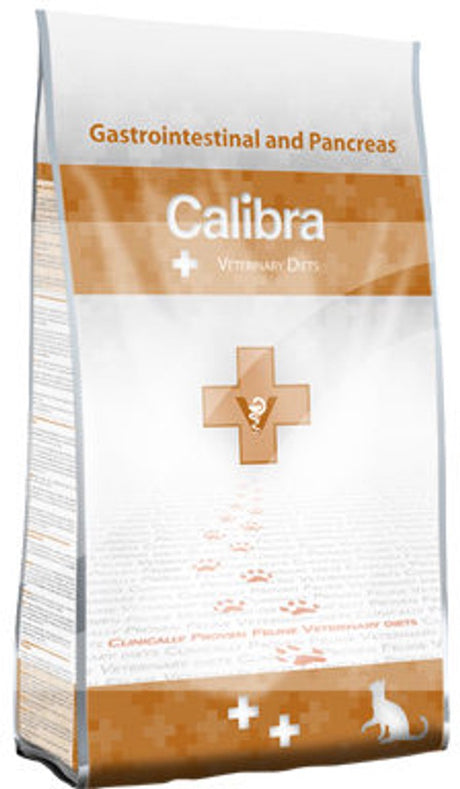 Veterinärfutter für Katzen von Calibra – Magen-Darm-Bauchspeicheldrüse – 2 kg