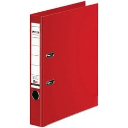 Ordner falken chromocolor a4 50 mm pp (polypropeen) rood 2-rings 1 stuk