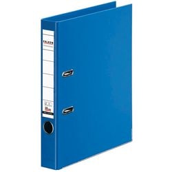 Ordner falken chromocolor a4 50 mm pp (polypropeen) blauw 2-rings 1 stuk