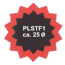 Tip-top pleisters f1 ø25mm per 100 stuks