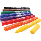 Primo Textilmarker, verschiedene Farben, 8 Stück, 1 Box