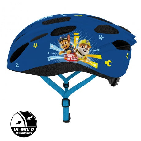 Seven Polska Paw Patrol Fahrradhelm – Kinderhelm – In-Mold-Technologie – verstellbar – Größe M (52–56 cm) – dunkelblau