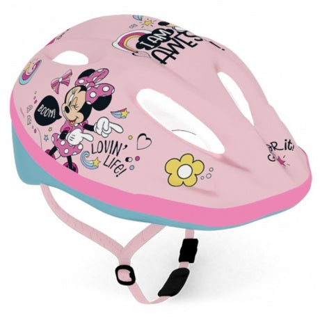 Syv Polska Minnie Mouse Bicycle Helmet Girls Pink Størrelse 52-56 cm