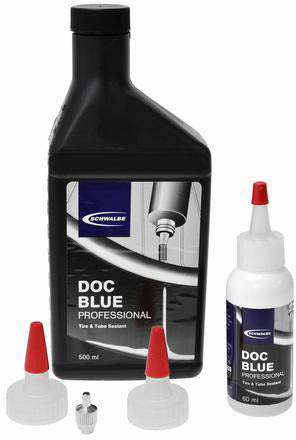 Sellador sin tubeless de Schwalbe Doc Blue, 500 ml