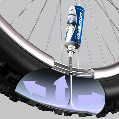 Sellador sin tubeless schwalbe doc blue, 60 ml