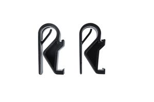 Basil Hook-On Sports-Black hooks for narrower luggage carriers (10-12mm)