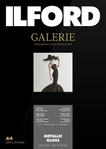 Ilford Gallery Metallic-Glanz, 260 g, A3, 25 Blatt