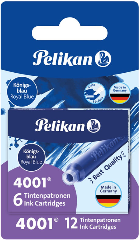 Pelikan Farbkartusche 4001 tp 5 königsblau 5 Stück