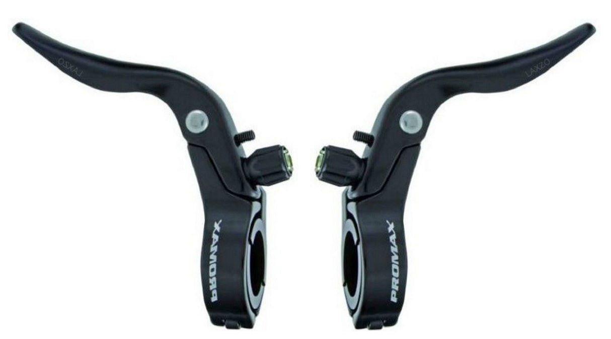 Brake handle set V-Brake 2-Finger Black 2-piece