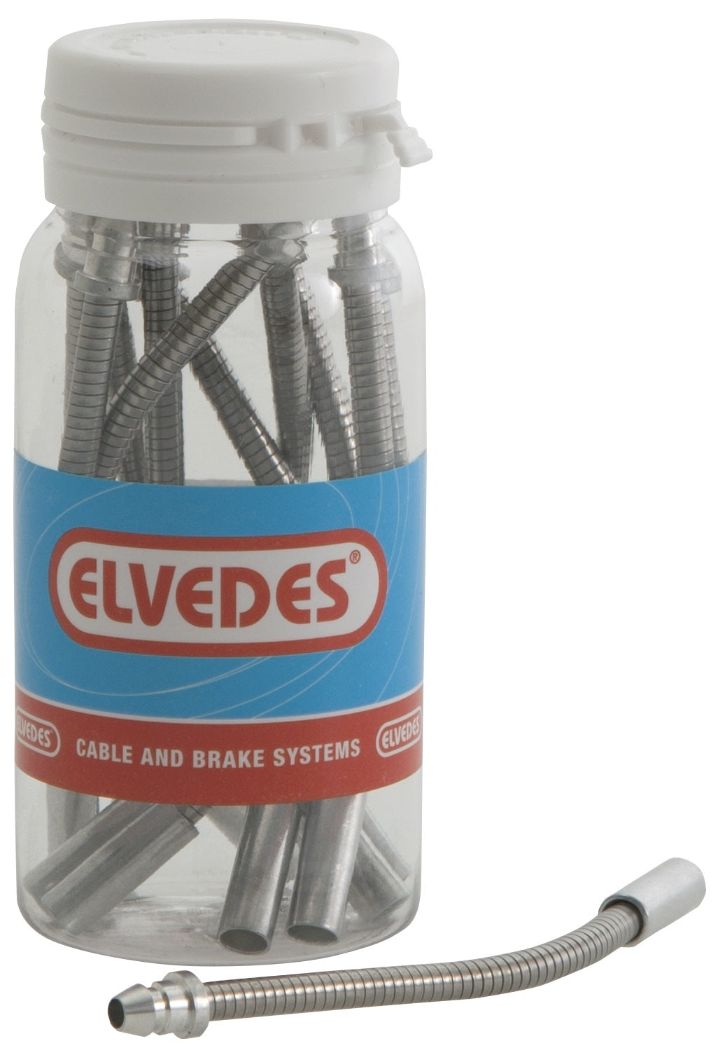 DS ELVEDES CABLE BUILD V-BRAKE Rustfritt stål Flex (10)