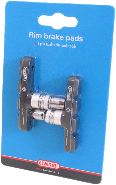 ELVEDES BRZDOVÉ PADS V BRAKE 60 x 14 mm Černé 2 kusy