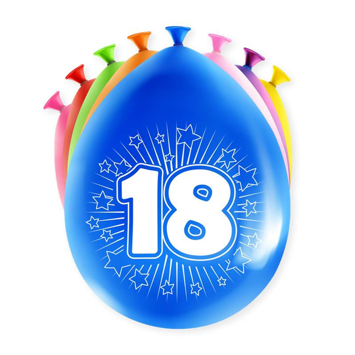 Paperdreams Zahlenballons – 18 Jahre 8 Stück 30 cm