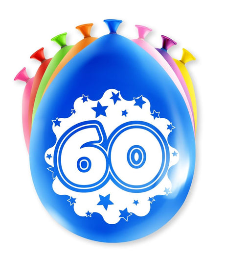 Zahlenballons von Paperdreams – 60 Jahre