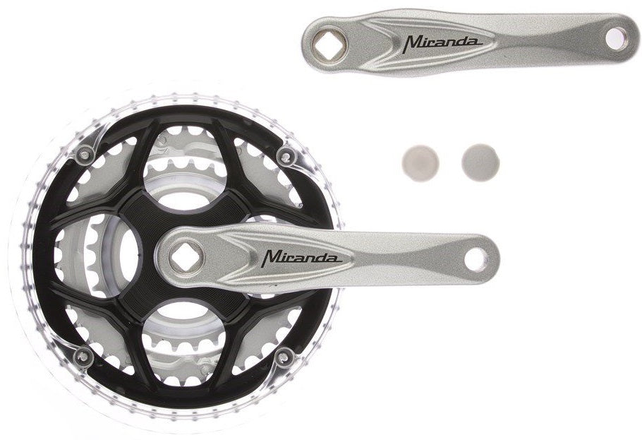 Miranda Cranket Alu Silver 22 32 42T Flat +0 mm