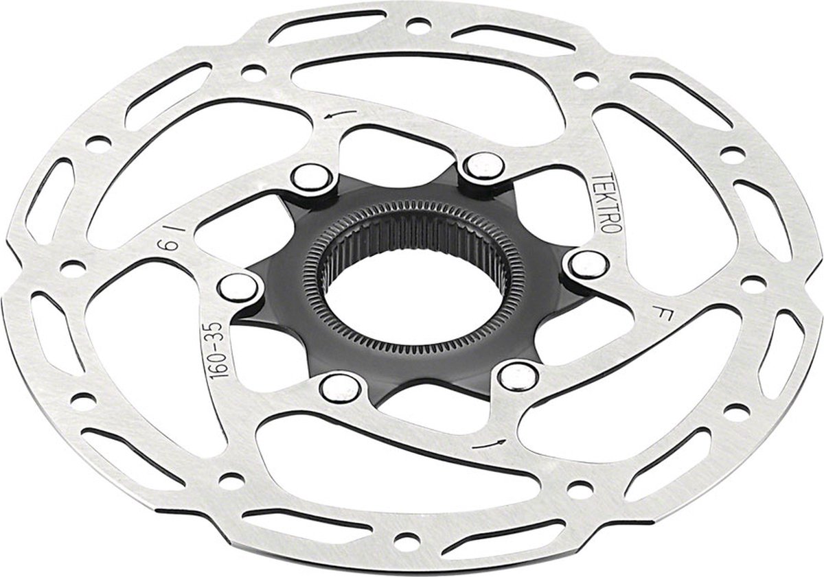 TEKTRO Brake Disc TR180-351 Ø180mm Centerlock Silver (emballage d'atelier)