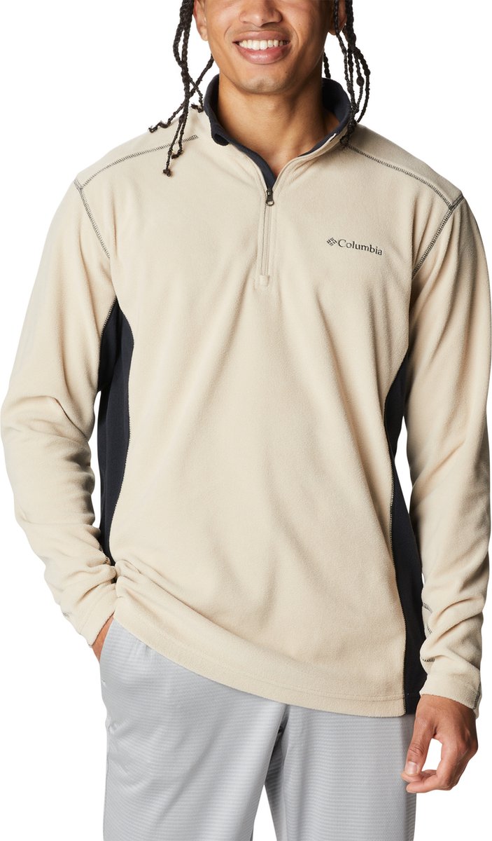 Columbia Klamath Range™ II Fleecepullover mit halbem Reißverschluss – Outdoor-Pullover – Fleecepullover – Herren – Größe M – Braun