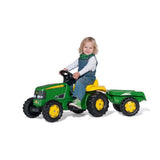 Rolly Toys John Deere Trettraktor Rollykid – mit Anhänger – ab 3 Jahren