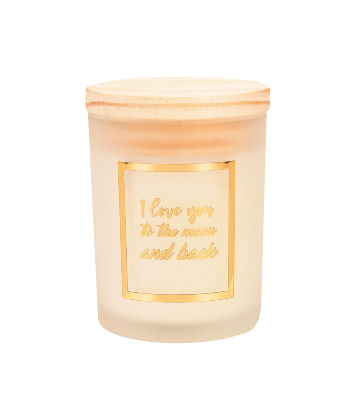 Paperdreams Duftkerze klein gold weiß – zum Mond