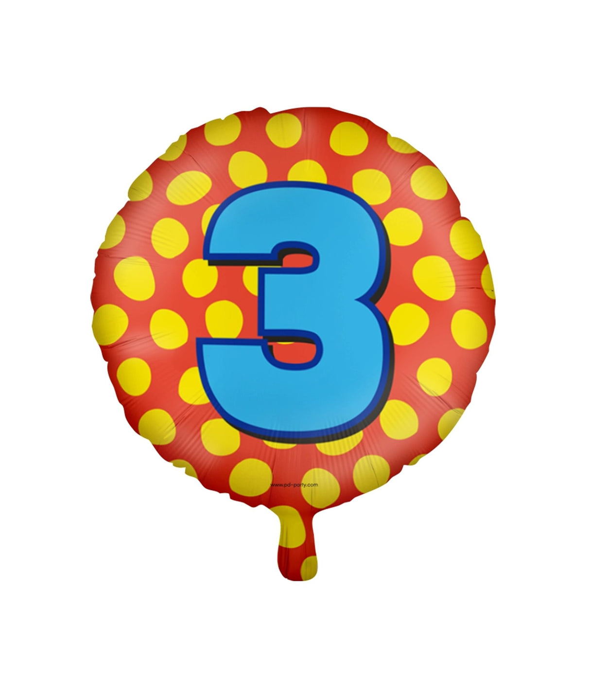 Paperdreams Happy Folienballon – 3 Jahre