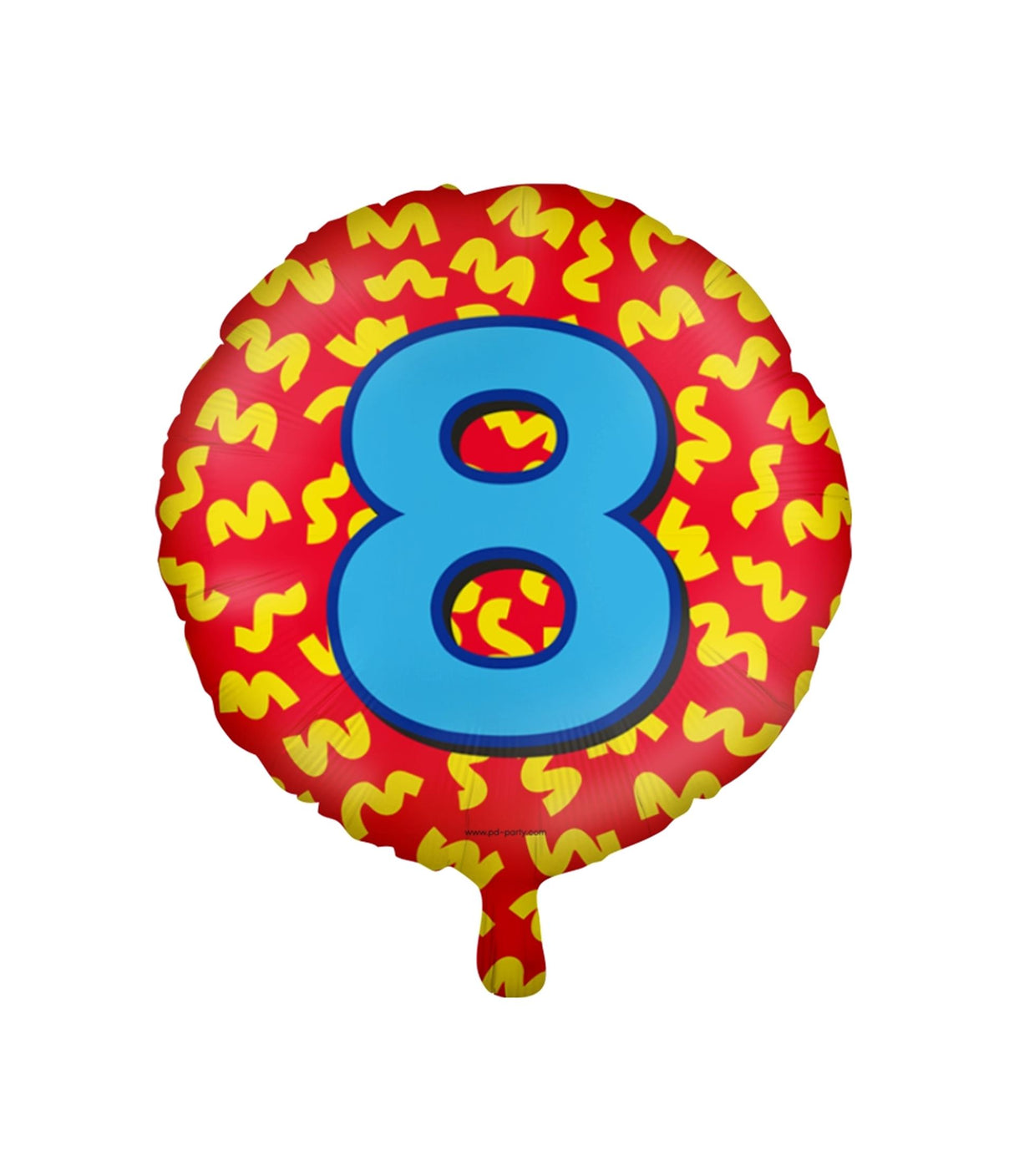 Paperdreams Happy Folienballon – 8 Jahre