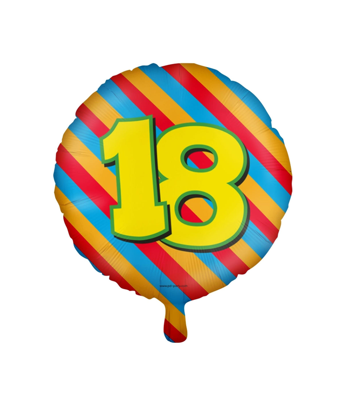 Paperdreams Happy Folienballon – 18 Jahre