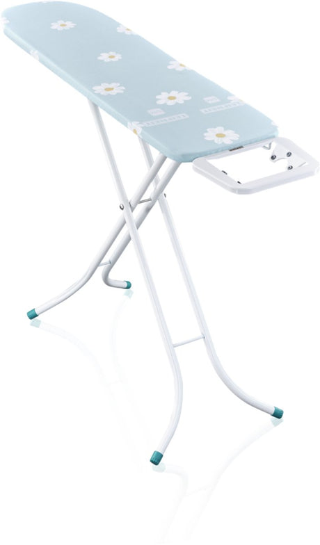 Leifheit Bügeltisch Classic S Basic – 110x30 cm – blaue Blumen