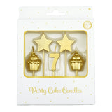 Paperdreams cake candles - 7 years