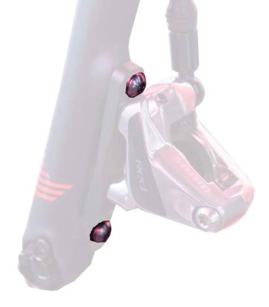 Sram Befestigungsbolzen Befestigungsschraube 27mm Edelstahl f.Flachmontagepr.