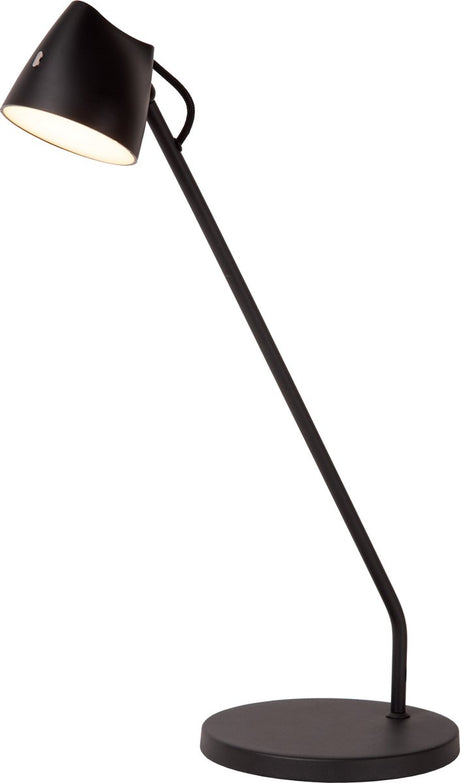Lucide Milne - Schreibtischlampe - LED dimmbar - 1x8w 2700k - Schwarz
