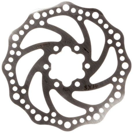 Elvedes Brake Disc SX14 140mm 6-Nash Silver