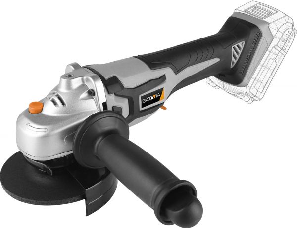 AC Batteri Angle Grinder 115mm børsteløst (Maxxpack 18V).