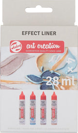 Talens Art Creation Effectliner Set 4x28ml Spezialitäten Pearl