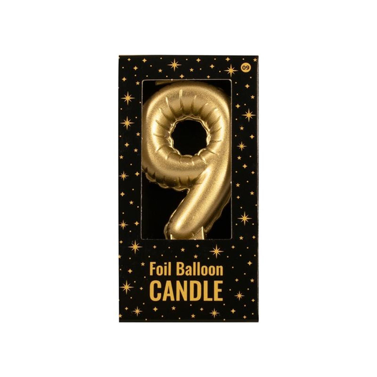 Paperdreams Folienballonkerze Gold – 9