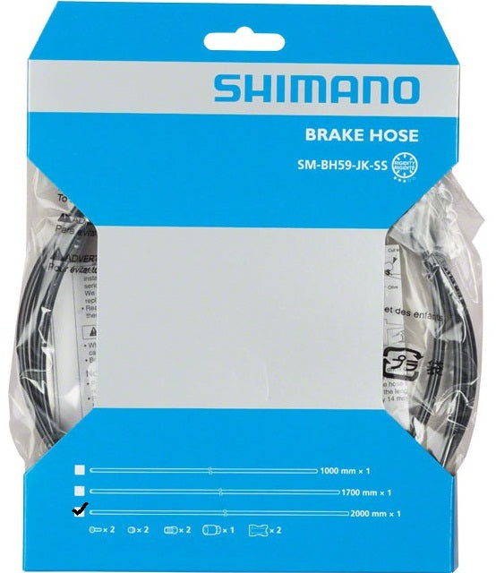 Shimano zavorna cev disk zavor SM-BH59 2000 mm črna