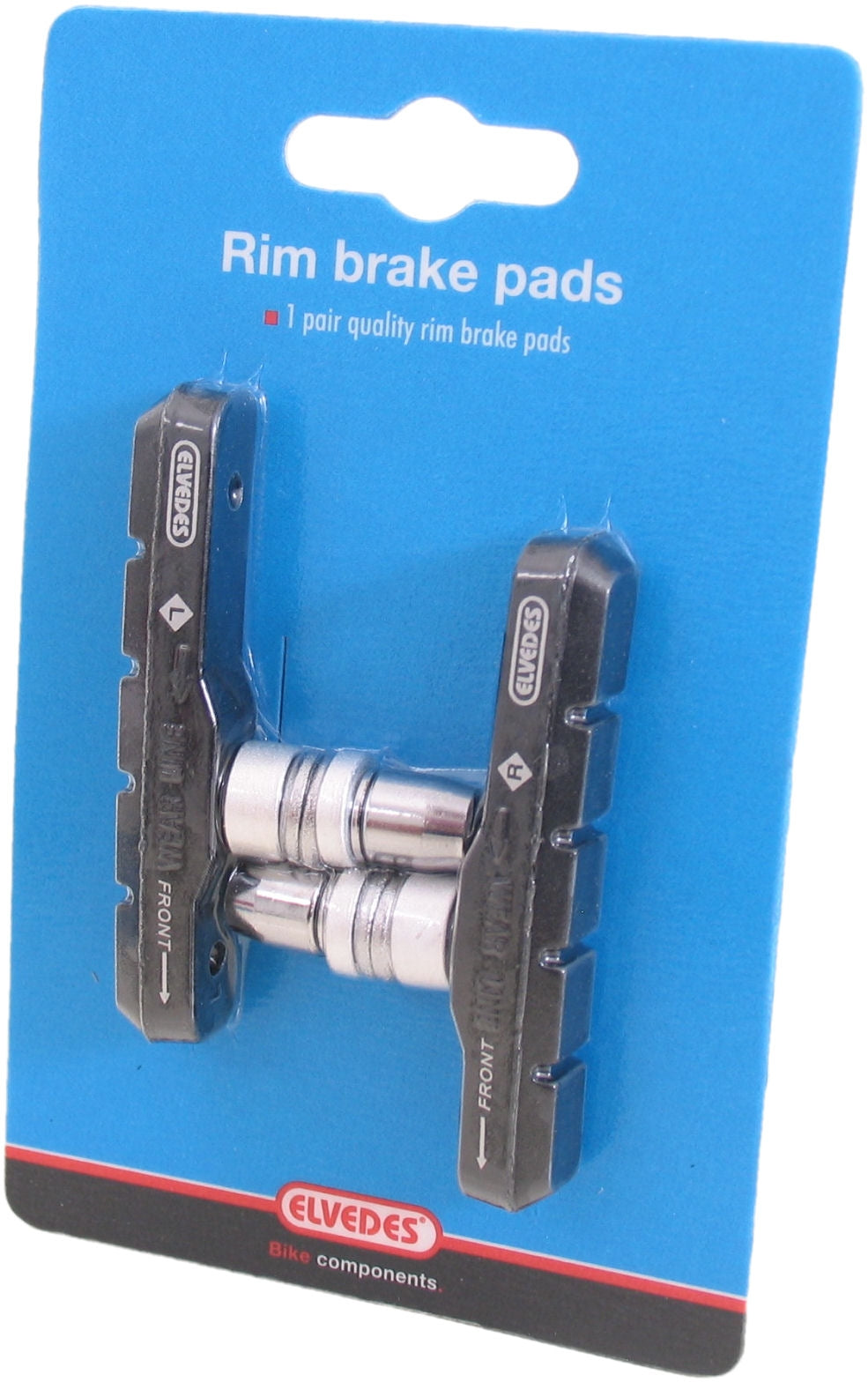 ELVEDES BRZDY V BRAKE BRAKE ČERNÁ 72 x 14 mm 2 kusy