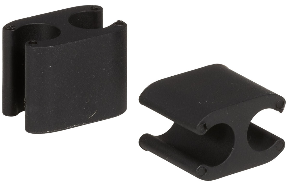 Elvedes Cable Clips Duo PVC pour DI2 5,0 mm + 2,5 mm de noir (50 pièces)