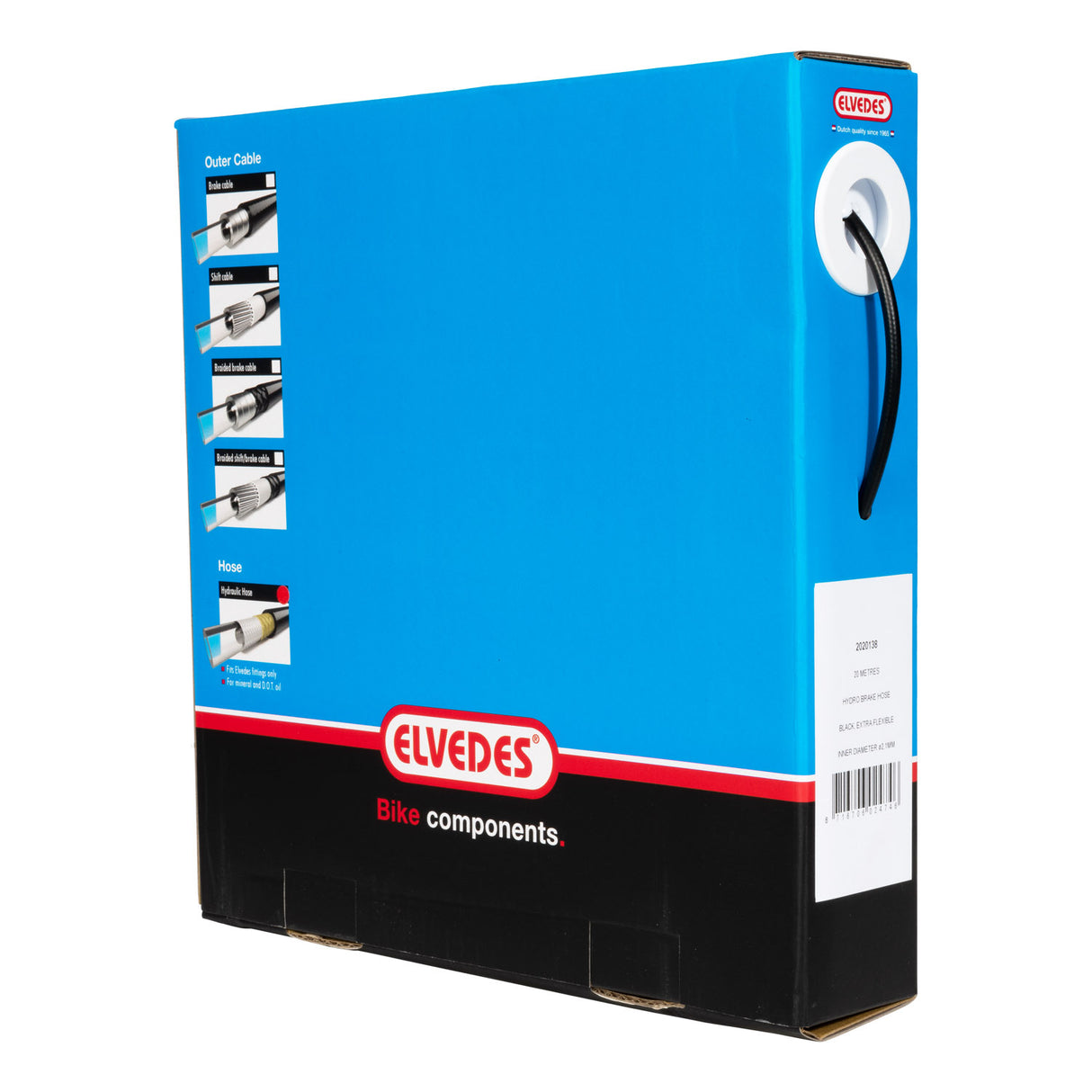 Elvedes Brake Pipe Alternative to SM-BH90 Black (Workshop Box 20 Meter)