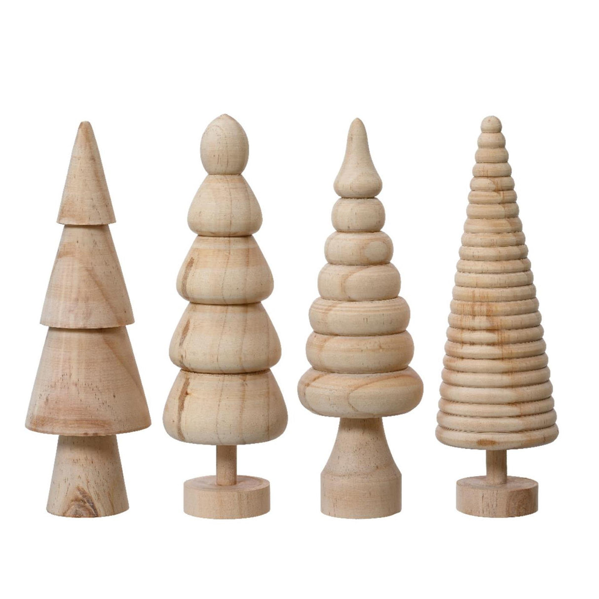 Decoris Weihnachtsbaum Fichtenholz 6x6x15cm