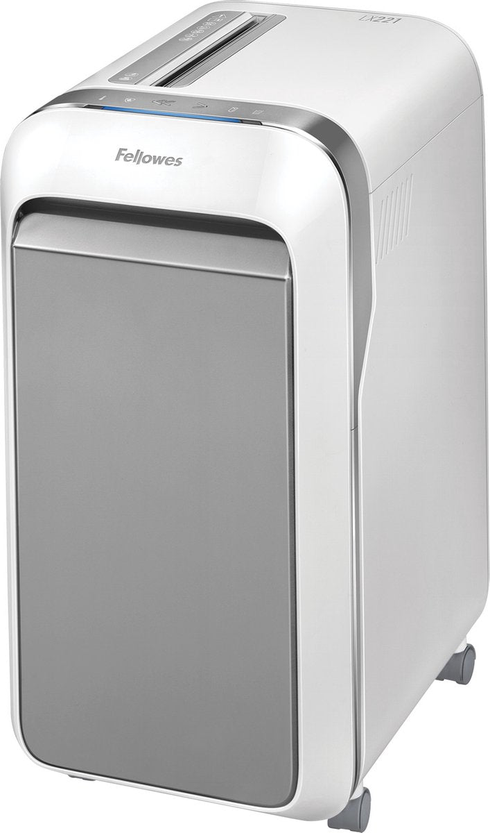 Fellowes lx221 – Aktenvernichter – Mikroschredder P5 – 20 Blatt – Weiß