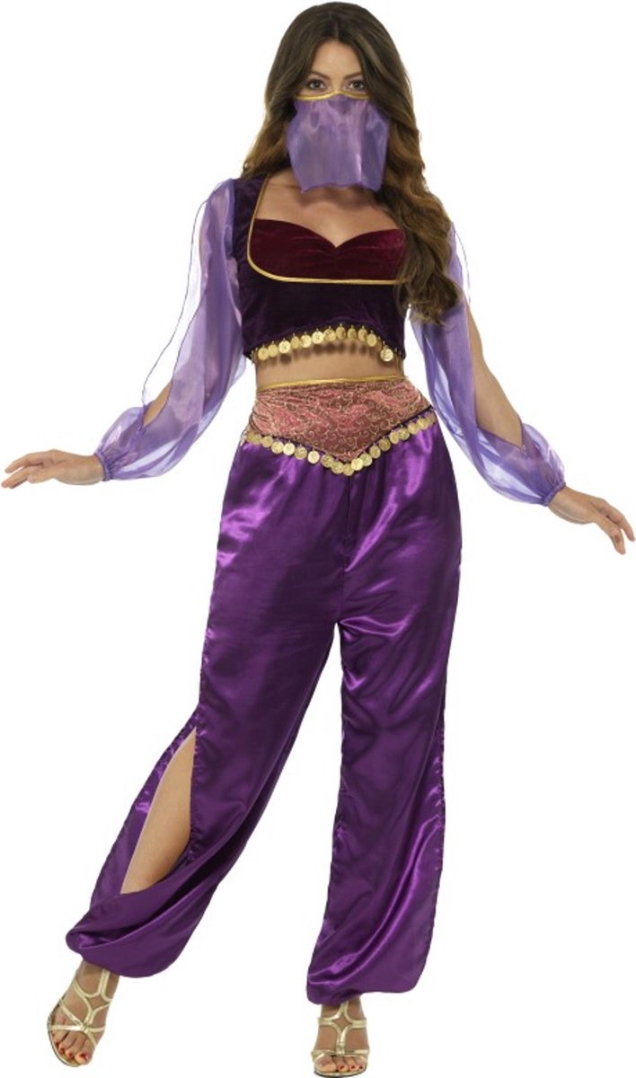 Smiffys Kostüm -XS- Arabische Prinzessin Lila
